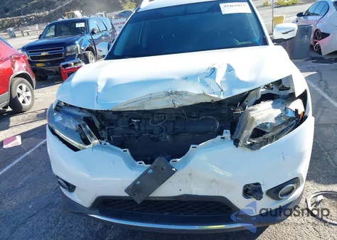 2016 Nissan Rogue Sv z USA, uszkodzony, nr VIN KNMAT2MT0GP685422